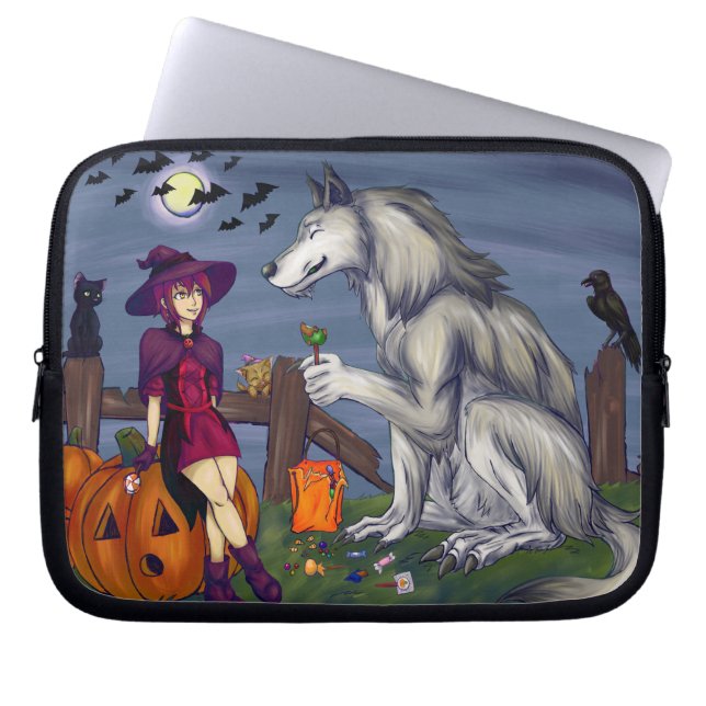 Capa Para Notebook Trick ou Tratar Amigos (Frente)