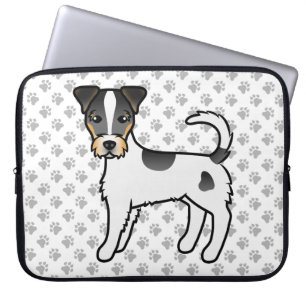 Capa Para Notebook Tricolor Rough Casaco Parson Russell Terrier Dog