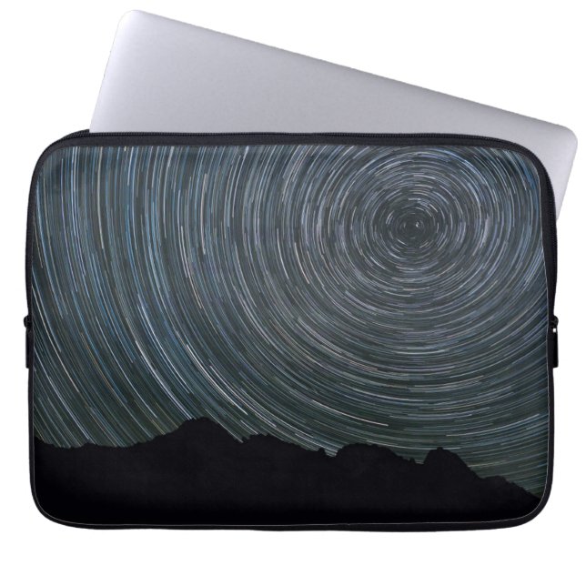 Capa Para Notebook Trilhas de Estrelas ao Redor de Polaris | Ingalls  (Frente)