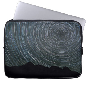 Capa Para Notebook Trilhos Estrelas Ao Redor De Polaris Ingalls Pas