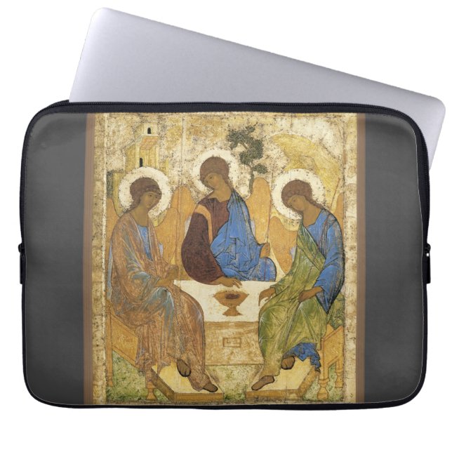 Capa Para Notebook Trindade Anjos Em Mamre (Frente)