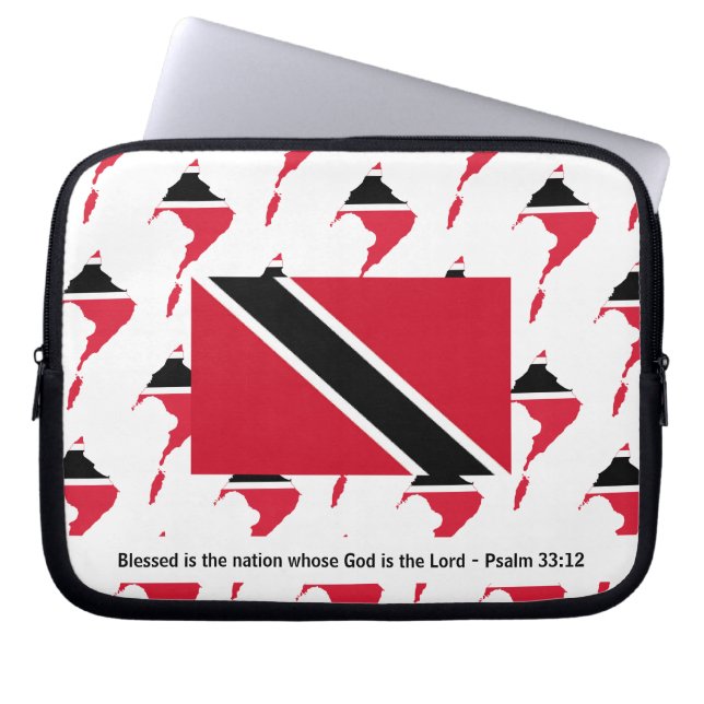 Capa Para Notebook TRINIDAD TOBAGO Christian (Frente)