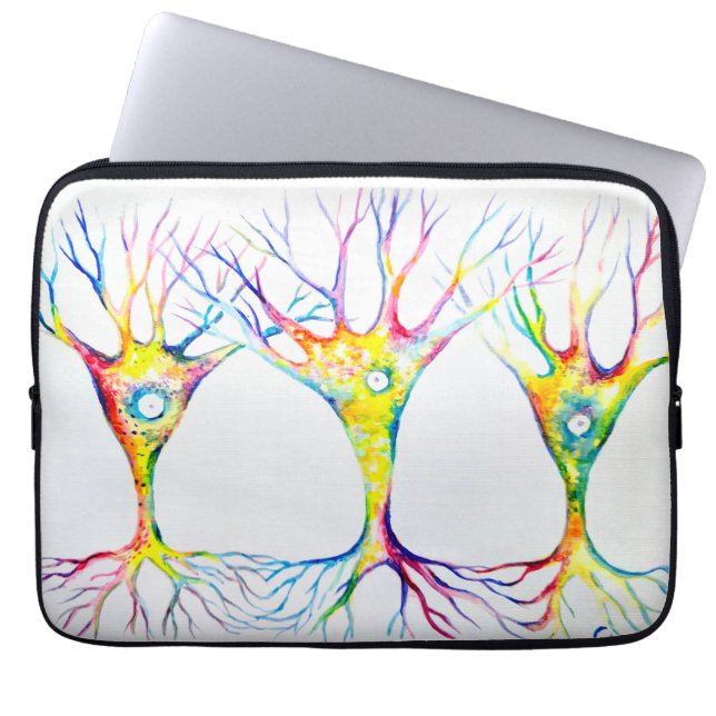 Capa Para Notebook trío de neurônios piramidais (Frente)