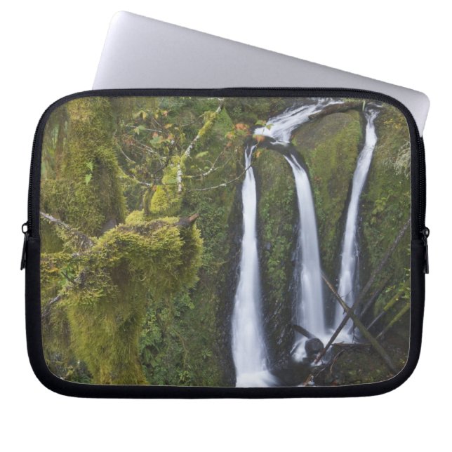 Capa Para Notebook Triple Falls, Garganta do Rio Columbia (Frente)