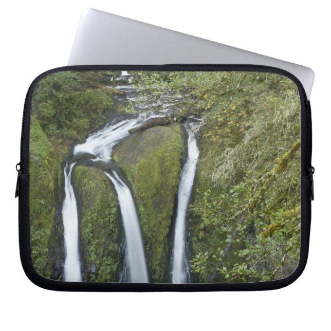 Capa Para Notebook Triple Falls, Gorge do Rio Columbia (Frente)