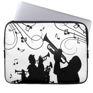 Capa Para Notebook Trompet Section Jazz Music
