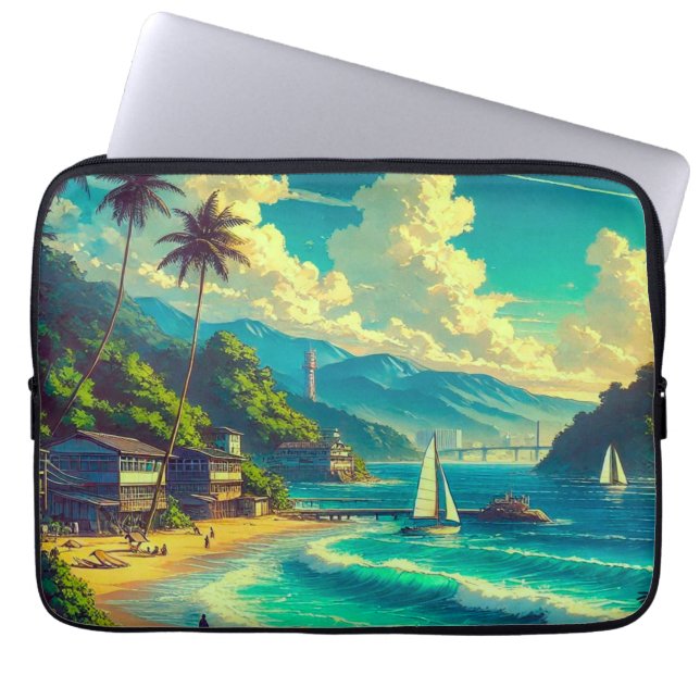 Capa Para Notebook Tropical Ryukyu Dreams (Frente)