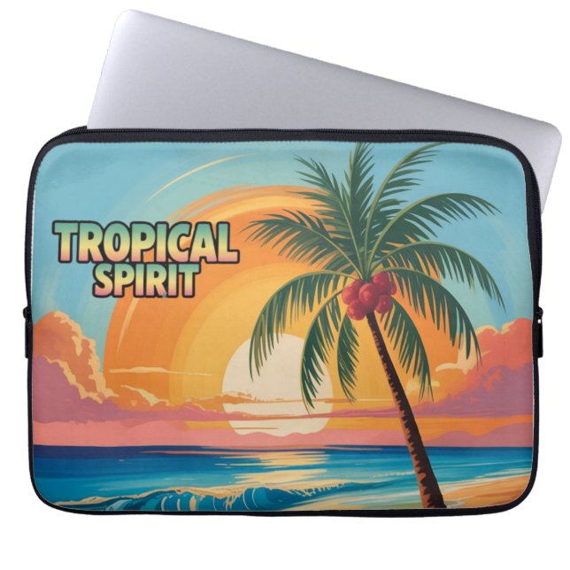 Capa Para Notebook Tropical Spirit (Frente)