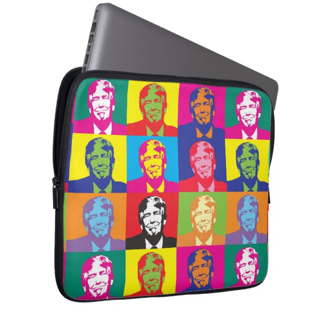 Capa Para Notebook Trump Montage (Frente Esquerda)