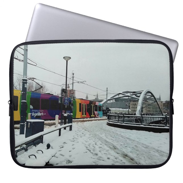 Capa Para Notebook Truque em tiras (Frente)