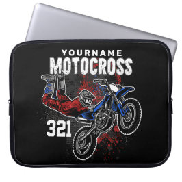 Capa Para Notebook Truques FMX de Corrida Múltipla Personalizada de E