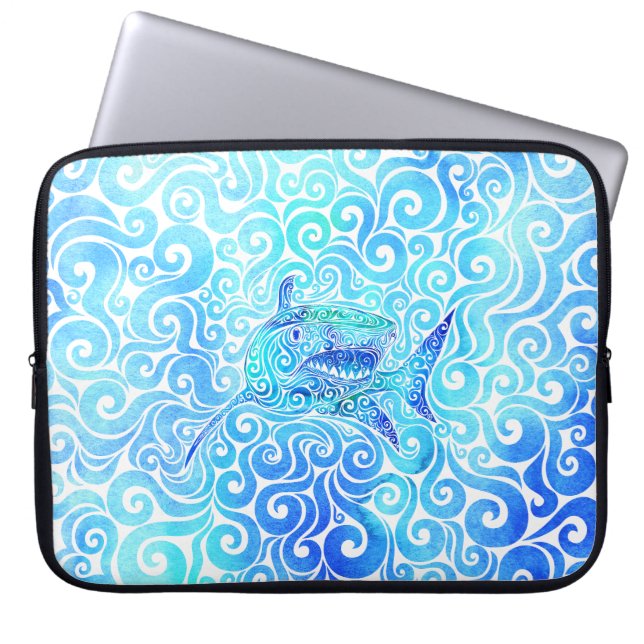 Capa Para Notebook Tubarão (Frente)