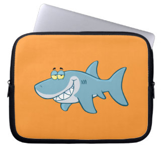 Capa Para Notebook Tubarão de sorriso