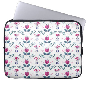 Capa Para Notebook Tulipa Cor-de-Água Rosa