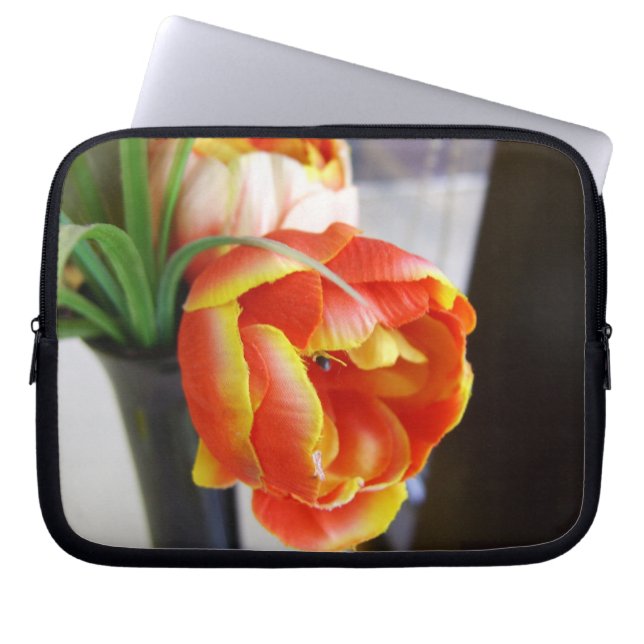 Capa Para Notebook Tulipa da Seda (Frente)