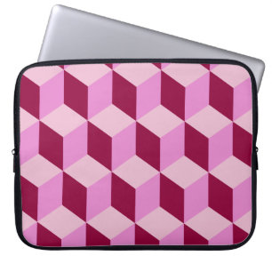Capa Para Notebook Tumbling Girly Pink Bloqueia Padrão Invisível