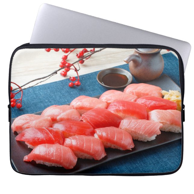 Capa Para Notebook Tuna Celebration – Laptop Sleeve by SUSHIMI (Frente)
