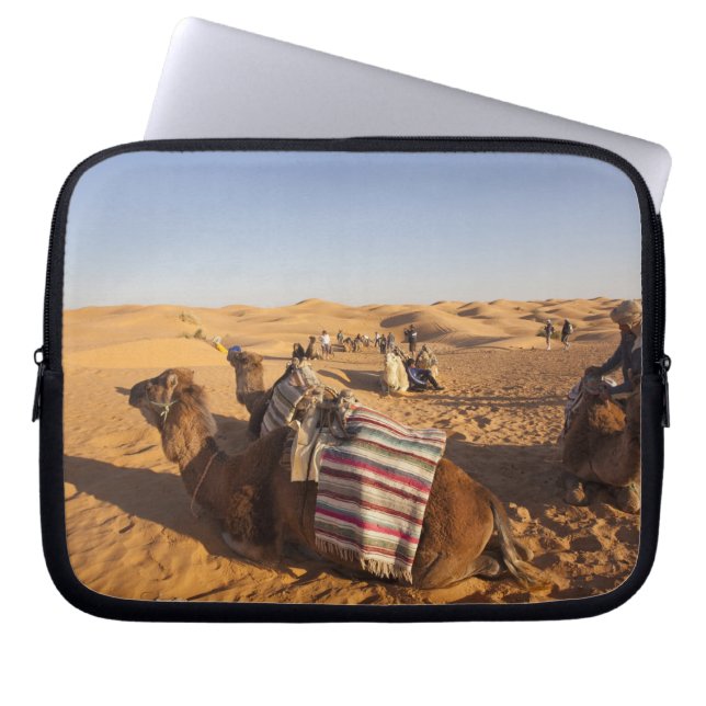 Capa Para Notebook Tunísia, Área Ksour, Ksar Ghilane, Grand Erg 3 (Frente)