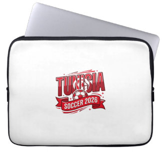 Capa Para Notebook Tunisia Futebol 2026 Futebol Negrito Tipografia Pa