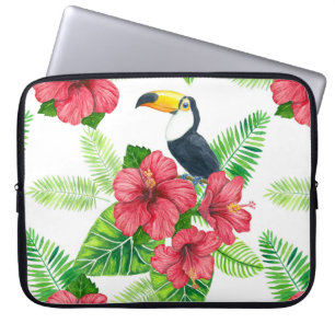 Capa Para Notebook Turiano e buquê tropical