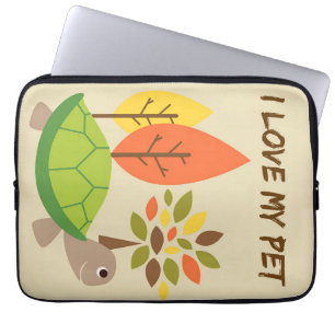 Capa Para Notebook Turtle Lover Eu Amo Minha Tartaruga
