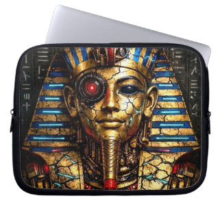 Capa Para Notebook Tutankhamun 2.0: The Cyber King