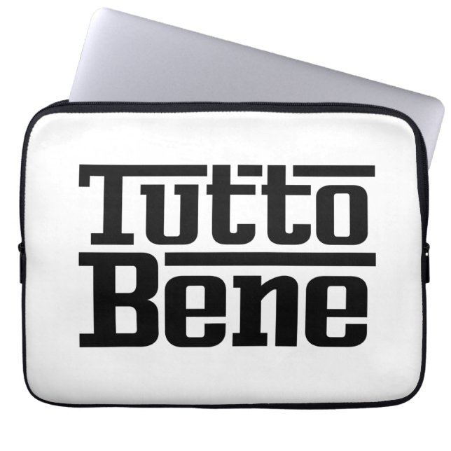 Capa Para Notebook Tutto Bene (Frente)