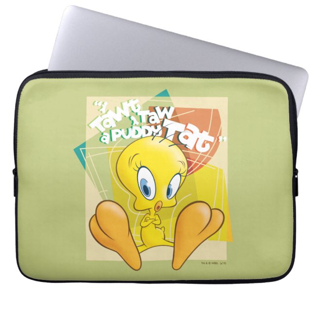 Capa Para Notebook TWEETY™ "I Tawt I Taw A Puddy Tat" (Frente)