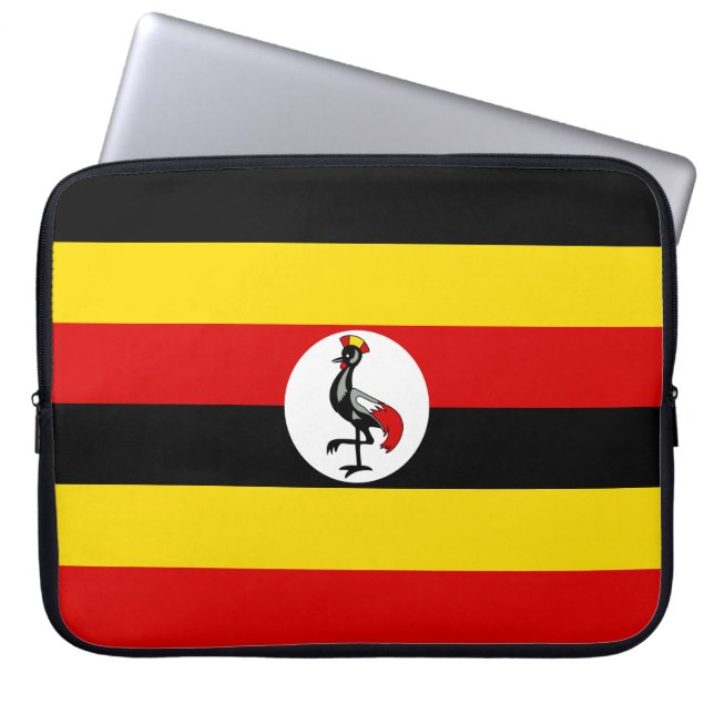 Capa Para Notebook Uganda Flag (Uganda) (Frente)