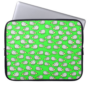 Capa Para Notebook Um bando de ovelhas em um campo