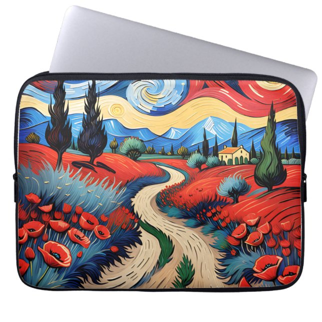 Capa Para Notebook Um belo campo (Frente)