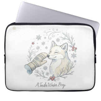 Capa Para Notebook Um Boop de Inverno Ternurento