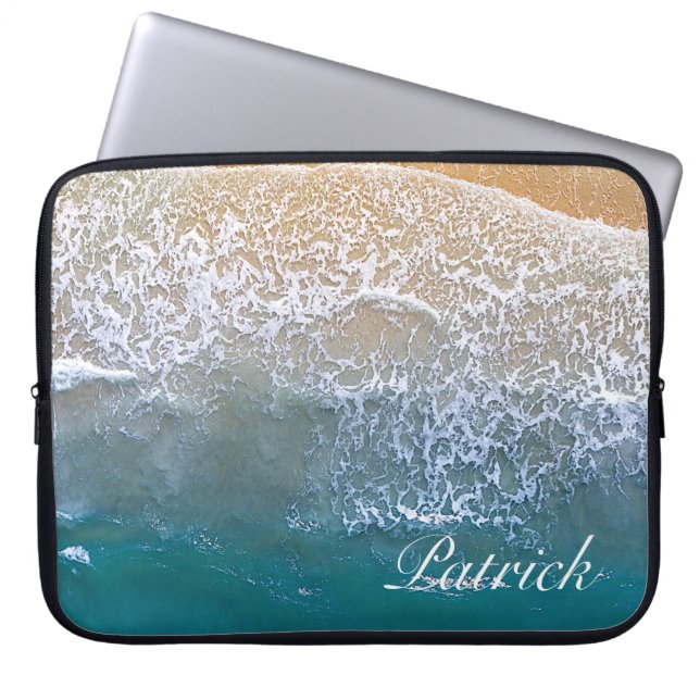 Capa Para Notebook Um com a Praia (Frente)