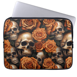 Capa Para Notebook Um desenho da série A Skull and Roses 9