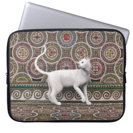 Capa Para Notebook Um gato na bolsa de laptop do mosaico
