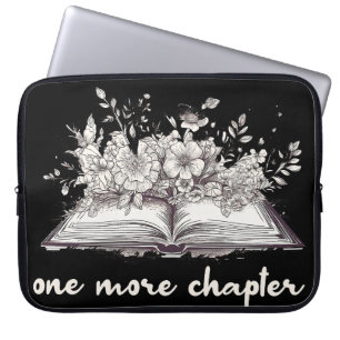 Capa Para Notebook Um Livro Mais Um Capítulo Com Flores