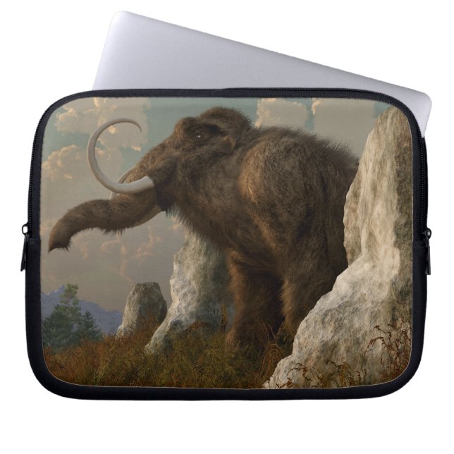 Capa Para Notebook Um Mammoth no monte do monumento (Frente)