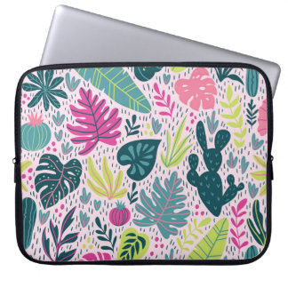 Capa Para Notebook Um padrão constante com floresta tropical selvagem