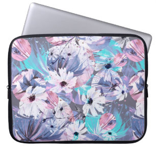 Capa Para Notebook Um padrão criativo de aquarelas,