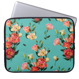 Capa Para Notebook Um padrão floral constante no estilo vitoriano. B