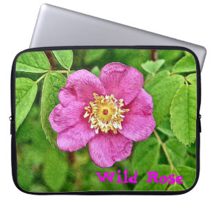 Capa Para Notebook Um Rosa selvagem