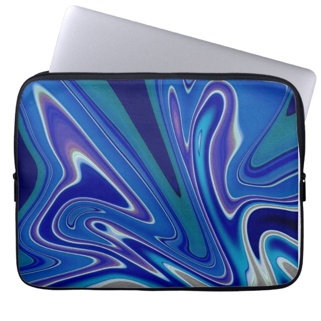 Capa Para Notebook Um Salpico de Azul (Frente)