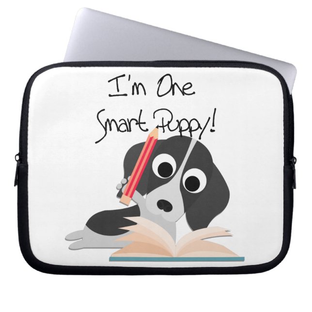 Capa Para Notebook Um Smart Puppy (Frente)