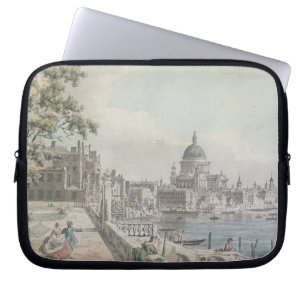 Capa Para Notebook Uma cópia da parte de um desenho por Canaletto, d