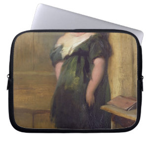 Capa Para Notebook Uma criança impertinente (óleo em canvas)