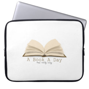 Capa Para Notebook Uma Livro Por Dia: Mantém a Realidade Afastada Bol