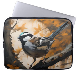 Capa Para Notebook Uma Serenada Robin na Canopia,