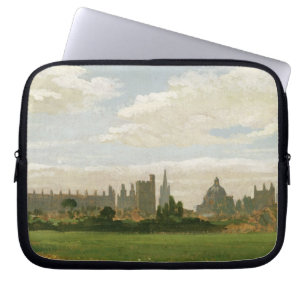 Capa Para Notebook Uma vista de Oxford (óleo no millboard)