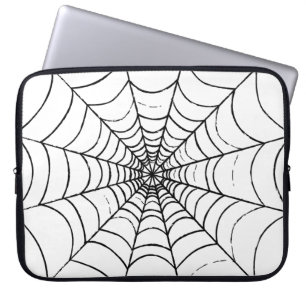 Capa Para Notebook Uma Web de aranha simples
