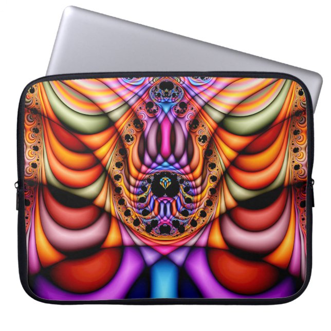 Capa Para Notebook Undulations Extra-dimensionais V a 1 bolsa de (Frente)